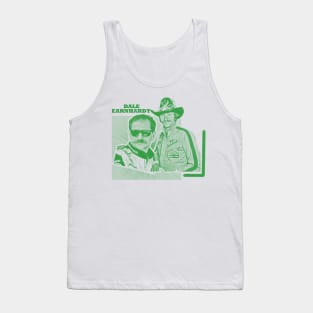 dale Earnhardt - green solid style Tank Top